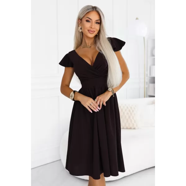  Rochie NUMOCO 425-19 MARO CIOCOLATA 
