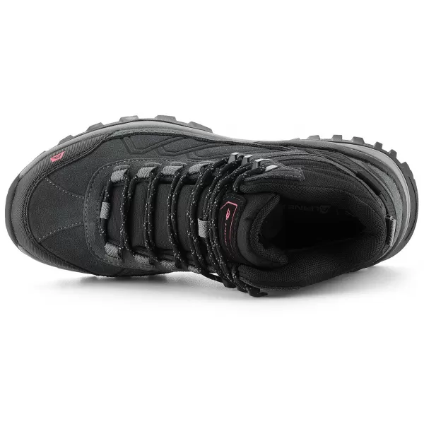  Pantofi de exterior ALPINE PRO UBEME GRI ÎNCHIS ADEVĂRAT 