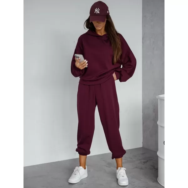  Set pentru femei DSTREET AY1211 BURGUNDIA 