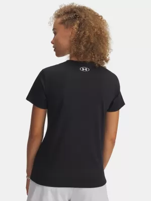 Tricou de damă UNDER ARMOUR W VARSITY SS 6010592-001 NEGRU