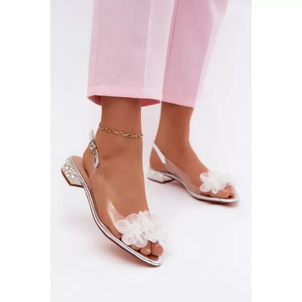  Sandale de dama D&A MR61-9006 ARGINT 