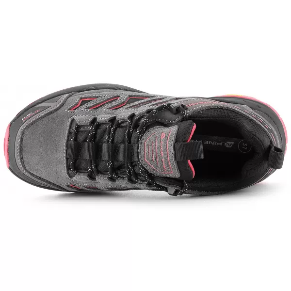  Pantofi de exterior ALPINE PRO RIAWE GRI ÎNCHIS ADEVĂRAT 