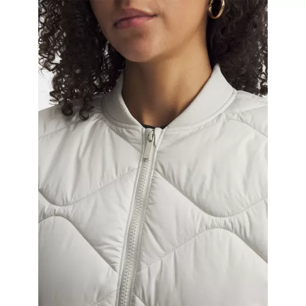  Jachetă bomber de damă UNDER ARMOUR HERITAGE BOMBER 6000638-110 ALB 