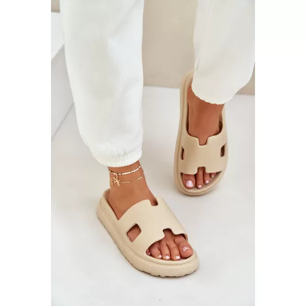  Papuci de damă BOTO BG198 KAKI 