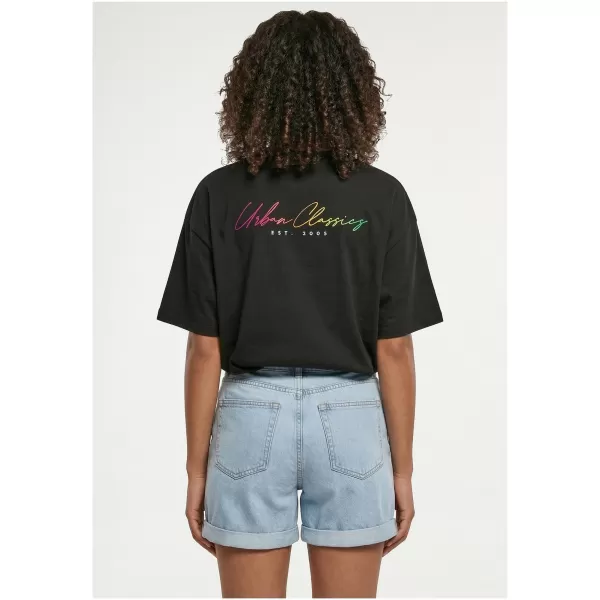  Tricou pentru femei URBAN CLASSICS TB8754 NEGRU 
