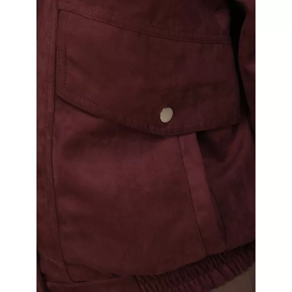  Geaca de dama DSTREET TY6066 BURGUNDIA 