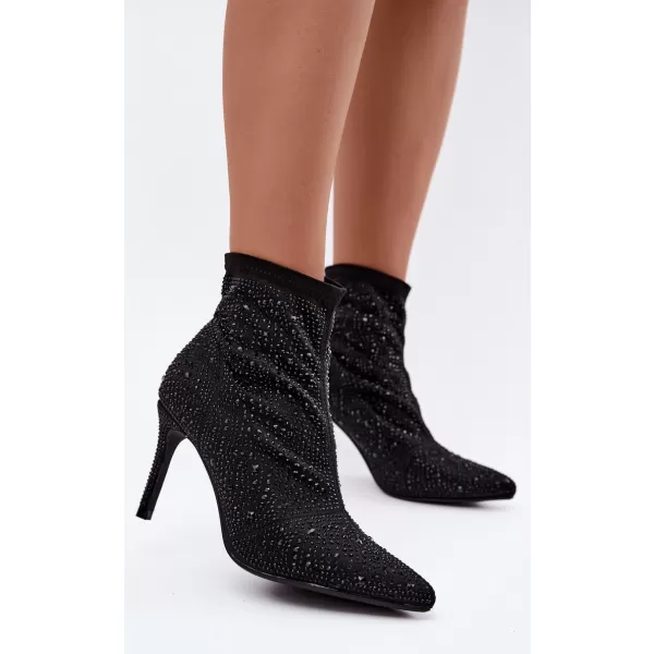  Cizme de dama S.BARSKI HY62-8138 NEGRU 