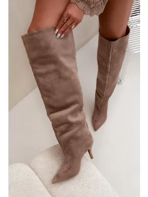 Cizme de dama BOTO 2571A KAKI