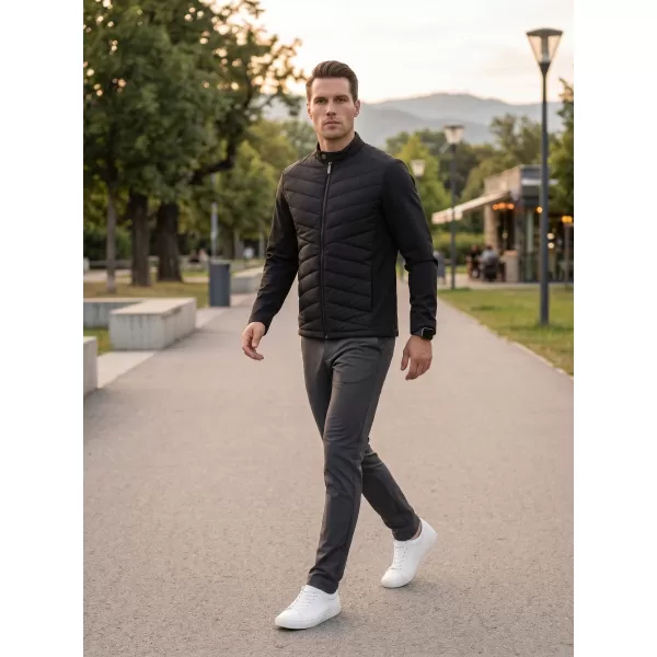 Jachetă hibridă pentru bărbați MALFINI PREMIUM CROSS 555 NEGRU 