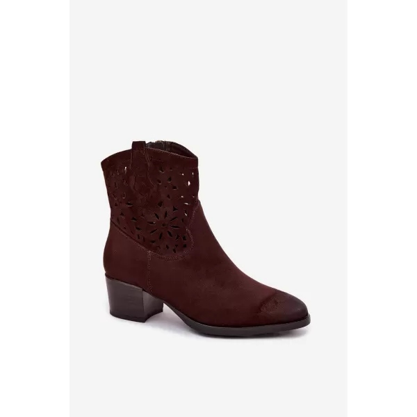  Pantofi de dama VINCEZA 58452 CIOCOLATĂ 