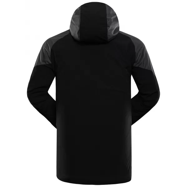  Jachetă de exterior pentru bărbați ALPINE PRO TEMUN NEGRU 