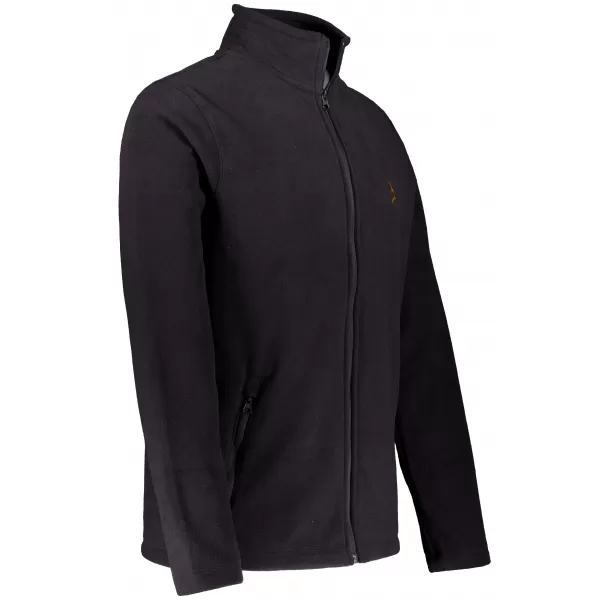  Hanorac pentru bărbați din fleece ALTISPORT ALM002852 NEGRU SI AURIU 
