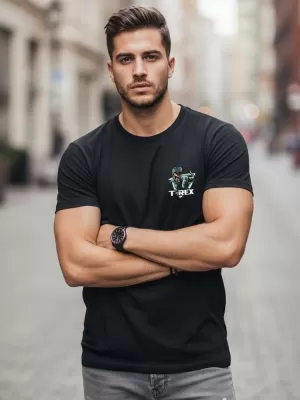 Tricou pentru bărbați DSTREET NX0141R-BK NEGRU