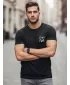 Tricou pentru bărbați DSTREET NX0141R-BK NEGRU