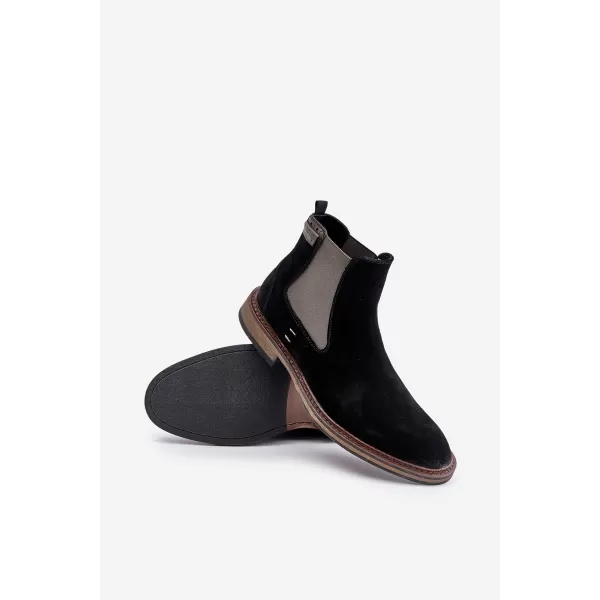  Pantofi pentru bărbați BIG STAR SHOES OO174154 NEGRU 