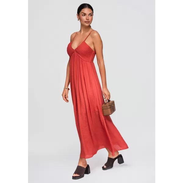  Rochie OMBRE OW-DLR-E0009 CĂRĂMIZI 