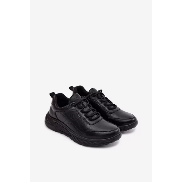  Adidași pentru bărbați EVENTO 26MN16-9742 NEGRU 