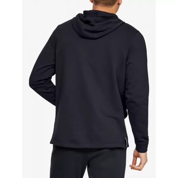  Hanorac pentru bărbați UNDER ARMOUR SPORTSTYLE TERRY LOGO HOODIE 1348520-001 NEGRU 