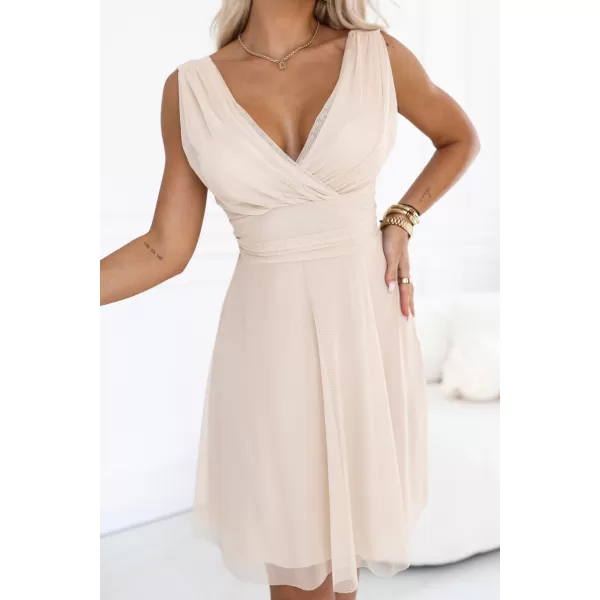  Rochie de femei NUMOCO 541-5 BEJ 