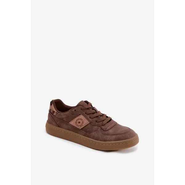  Adidași de damă BIG STAR SHOES UU274017 MARO/BEJ 