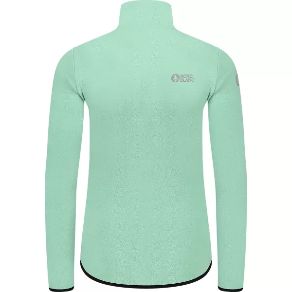  Hanorac ușor de damă din fleece NORDBLANC MAPLE NBSFL8374 VERDE 