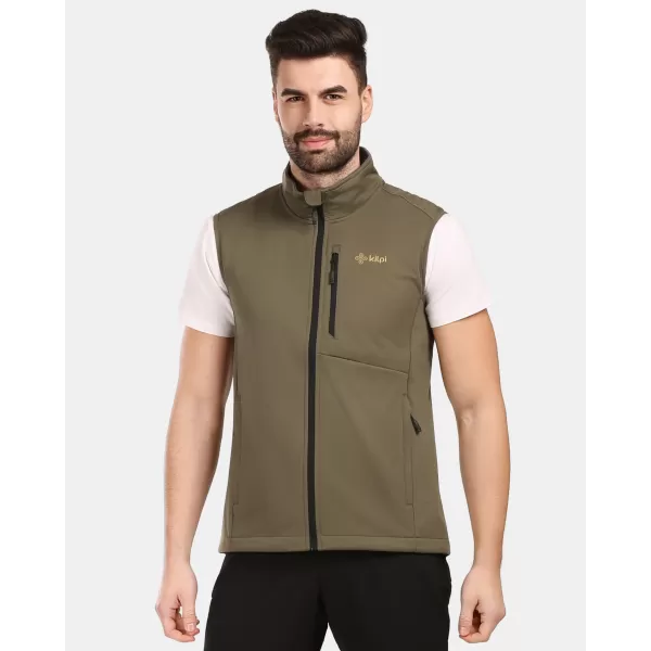  Vestă softshell pentru bărbați KILPI NOIL-M 1M0116KI KAKI 
