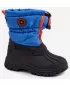 Oameni de zăpadă pentru copii BIG STAR SHOES SS374032 ALBASTRU