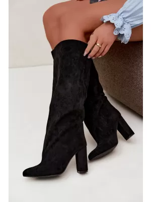 Cizme de dama BOTO LA3166 NEGRU