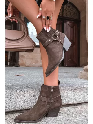 Botine de dama BOTO NC1360K MARO