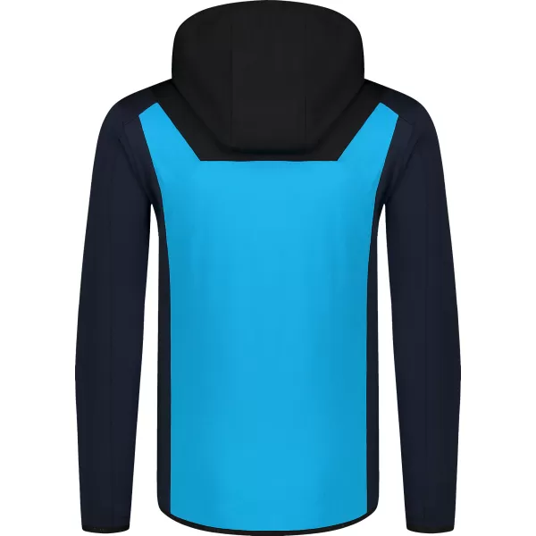  Hanorac powerfleece pentru bărbați NORDBLANC SPRAWL NBSFM8333 ALBASTRU STRĂLUCITOR 