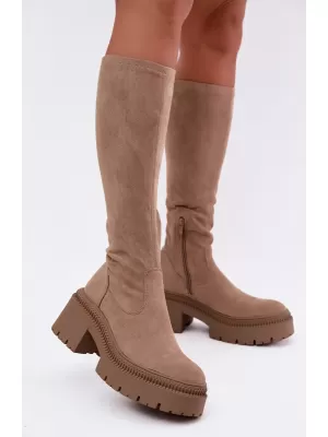 Cizme de dama BOTO 9671A-1 KAKI