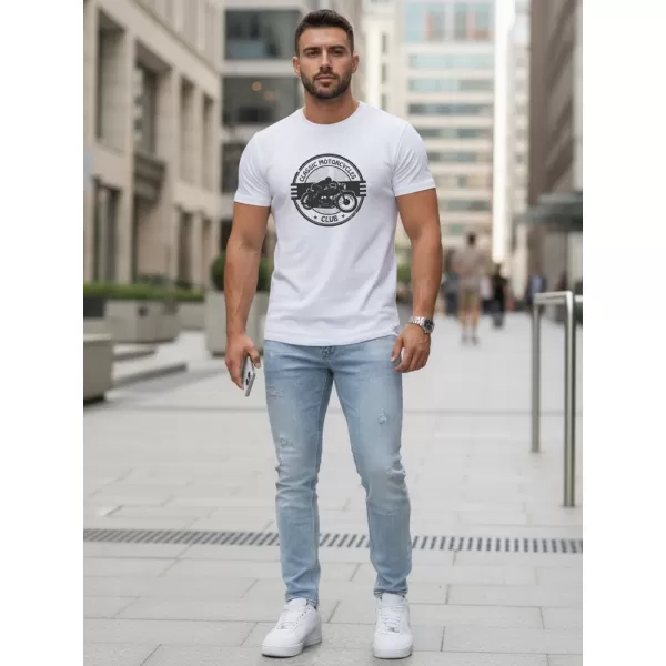  Tricou pentru bărbați DSTREET NX5088R ALB 