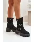 Botine de dama BOTO QH7825/DA185 NEGRU
