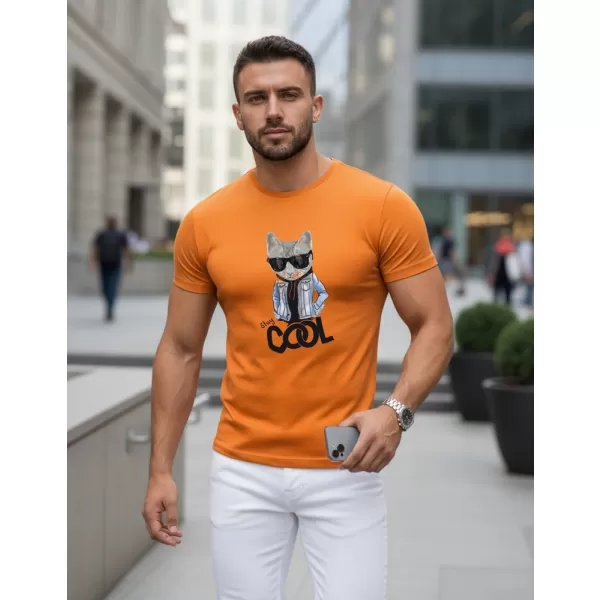  Tricou pentru bărbați DSTREET NX5018R-OR ALB 