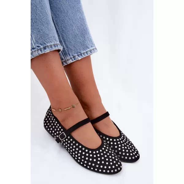  Balerini de dama BOTO 9748 NEGRU 