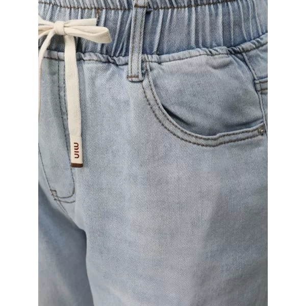  Pantaloni de dama DSTREET UY3009 ALBASTRU 