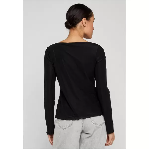  Cardigan de damă URBAN CLASSICS TB8187 NEGRU 