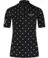 Tricou de ciclism pentru femei NORDBLANC TREES NBSLF8085 NEGRU