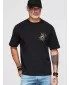Tricou pentru bărbați OMBRE OM-TSCT-0277 NEGRU