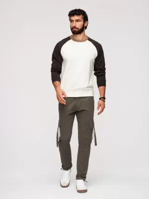 Pantaloni pentru bărbați OMBRE P1516 GRAFIT