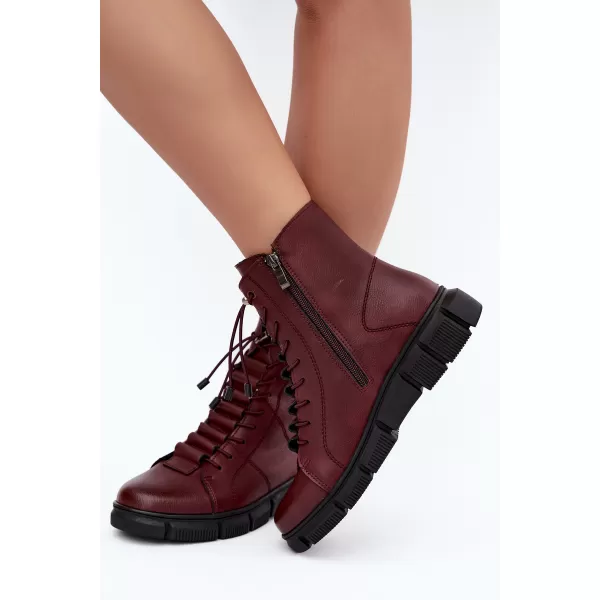  Pantofi de dama BOTO 26BT17-609 BURGUNDIA 