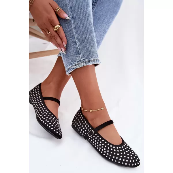  Balerini de dama BOTO 9748 NEGRU 