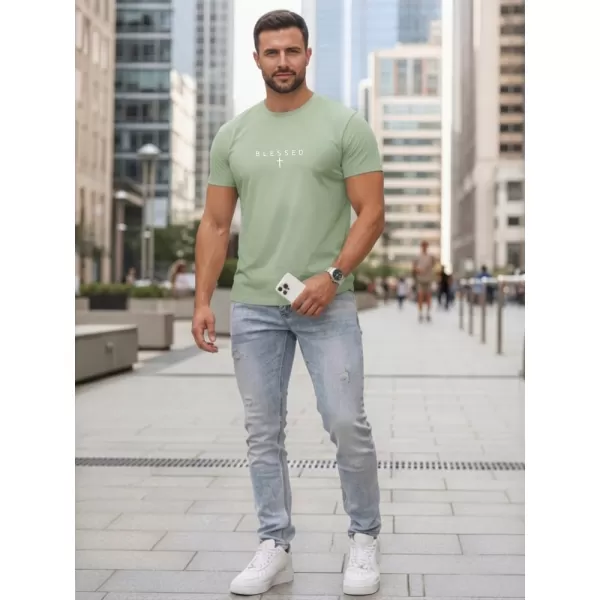  Tricou pentru bărbați DSTREET NX5124R-MO VERDE 