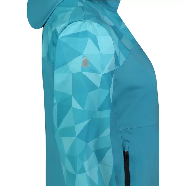  Jachetă softshell pentru femei NORDBLANC UPLAND NBSSL8322 ALBASTRU 