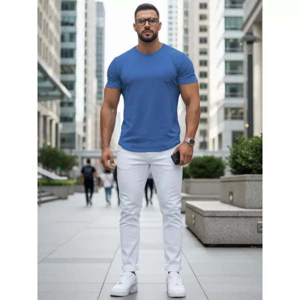  Tricou pentru bărbați DSTREET RX5688 ALBASTRU 