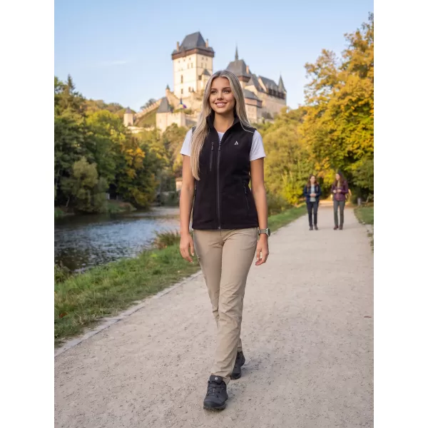  Vesta de dama fleece ALTISPORT ALW002525 NEGRU 