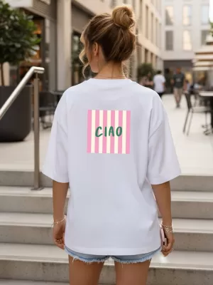 Tricou pentru femei DSTREET NX9509RY-WH-O ALB