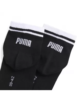 Șosete PUMA UNISEX HERITAGE QUARTER 2P NEGRU