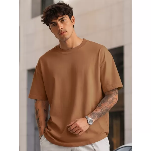  Tricou pentru bărbați DSTREET RX5685 CARAMEL 