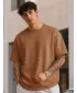 Tricou pentru bărbați DSTREET RX5685 CARAMEL